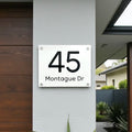 Custom House Sign - THE CLASSIC - Landscape