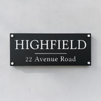 Premium House Address Sign - THE CLOVELLY