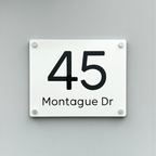 Custom House Sign - THE CLASSIC - Landscape