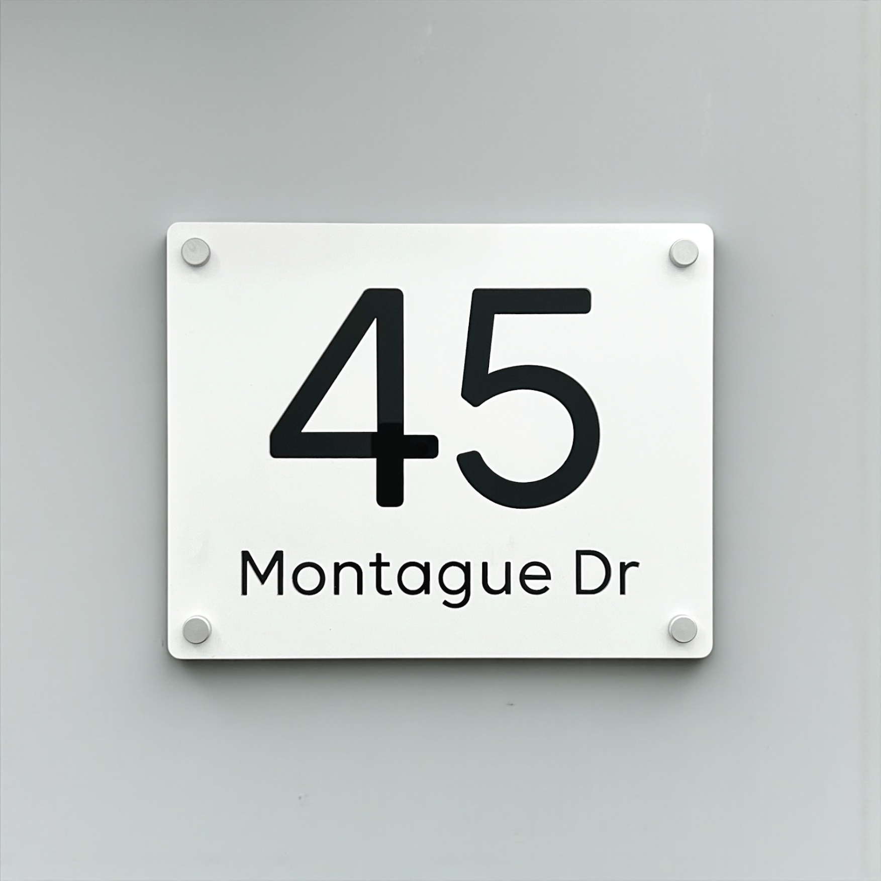 Custom House Sign - THE CLASSIC - Landscape