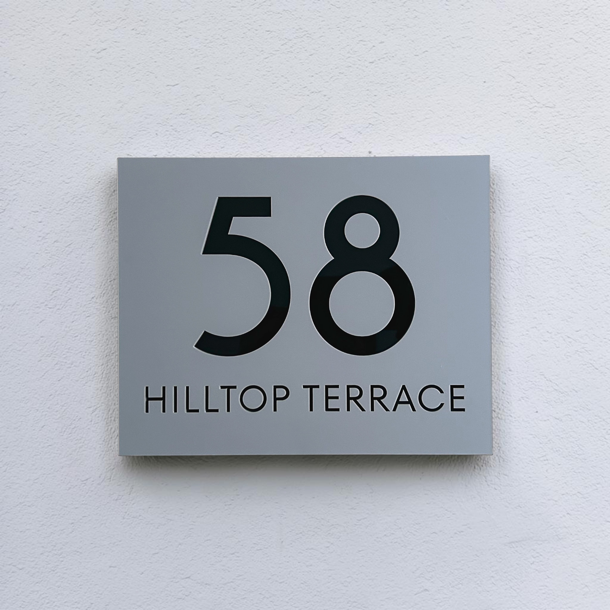 Custom House Sign - THE CLASSIC - Landscape
