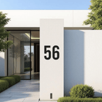 Floating Acrylic House Numbers