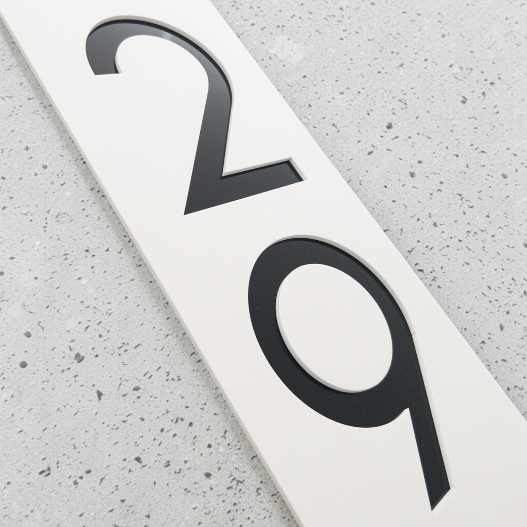 House Number Sign - THE APOLLO