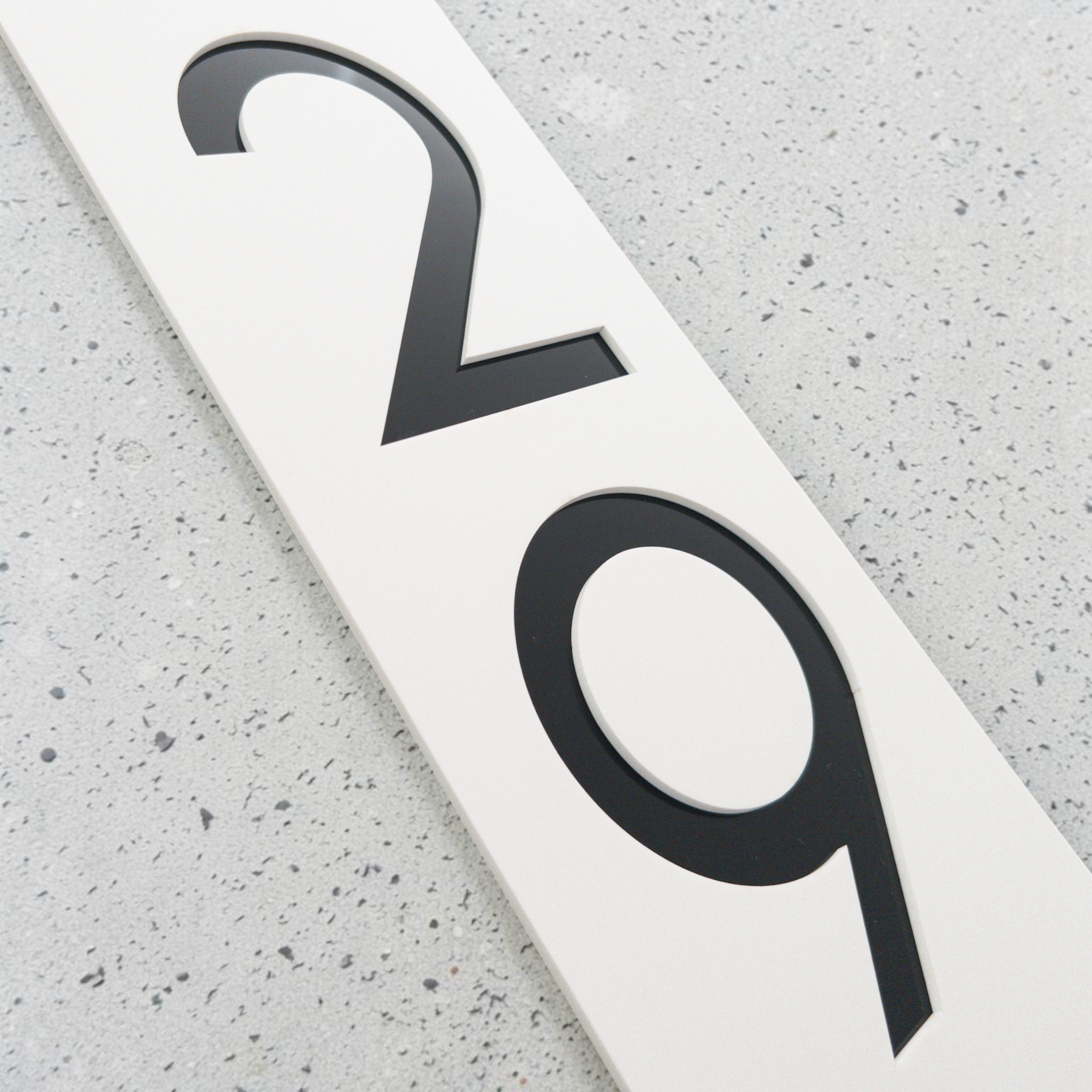 House Number Sign - THE APOLLO