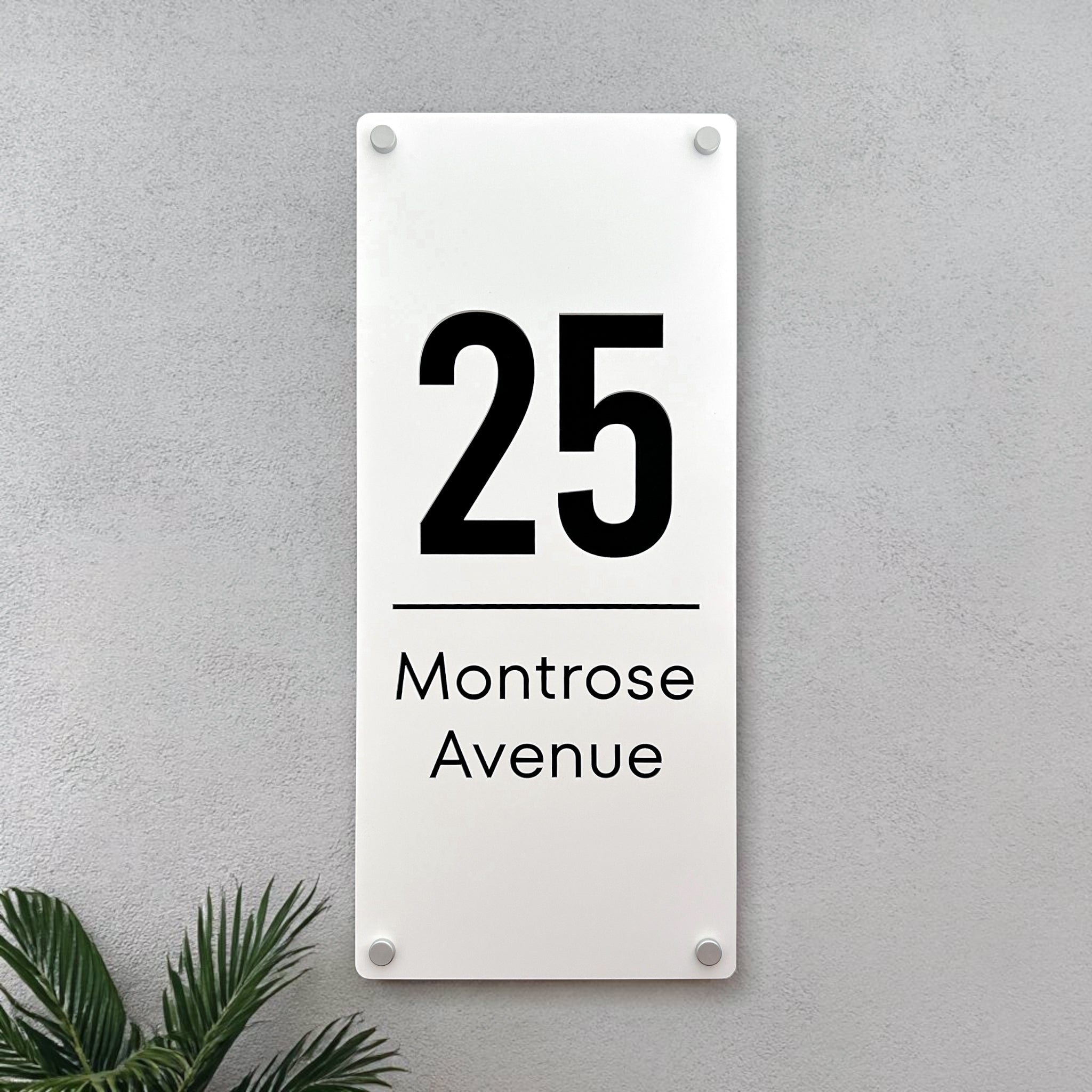 House Number Sign - THE KIRRA