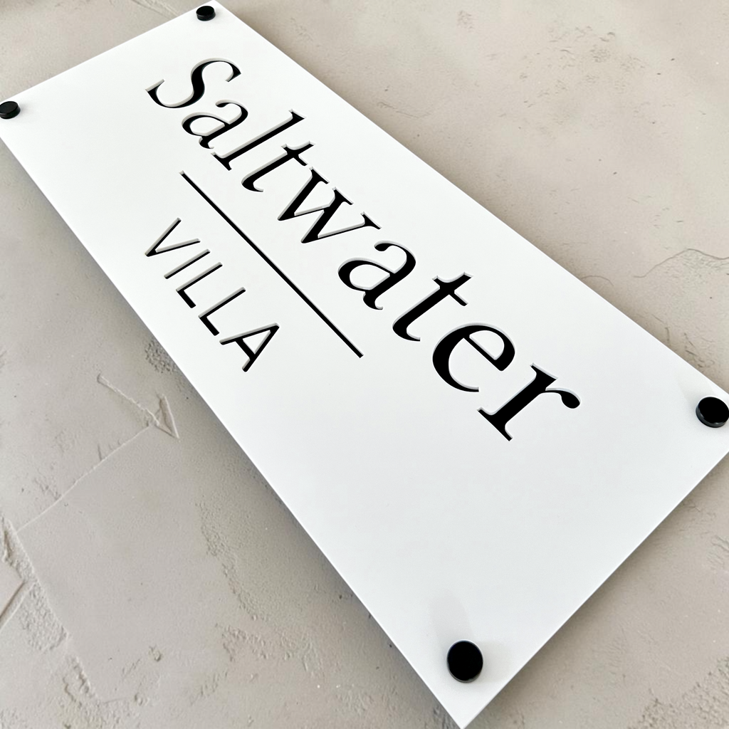 Premium House Sign - THE CLOVELLY