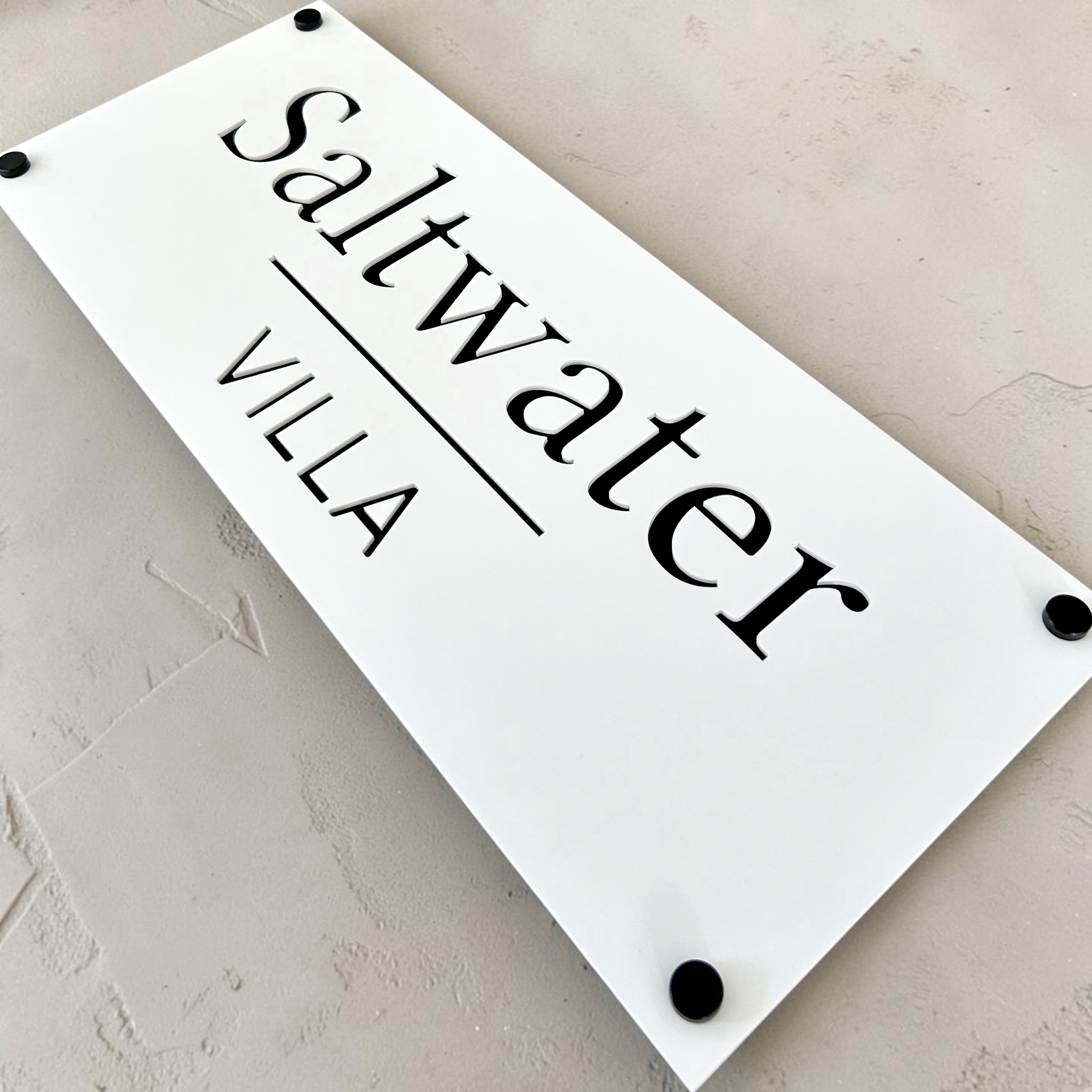 Premium House Sign - THE CLOVELLY