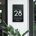 House Number Sign - THE LONSDALE