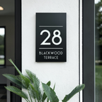 House Number Sign - THE LONSDALE
