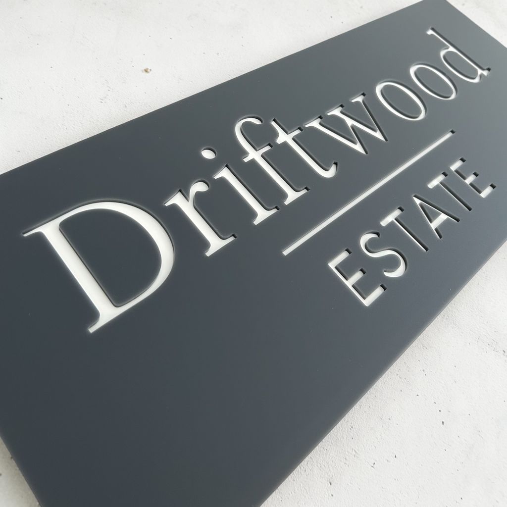 Premium House Sign - THE CLOVELLY