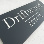 Premium House Sign - THE CLOVELLY