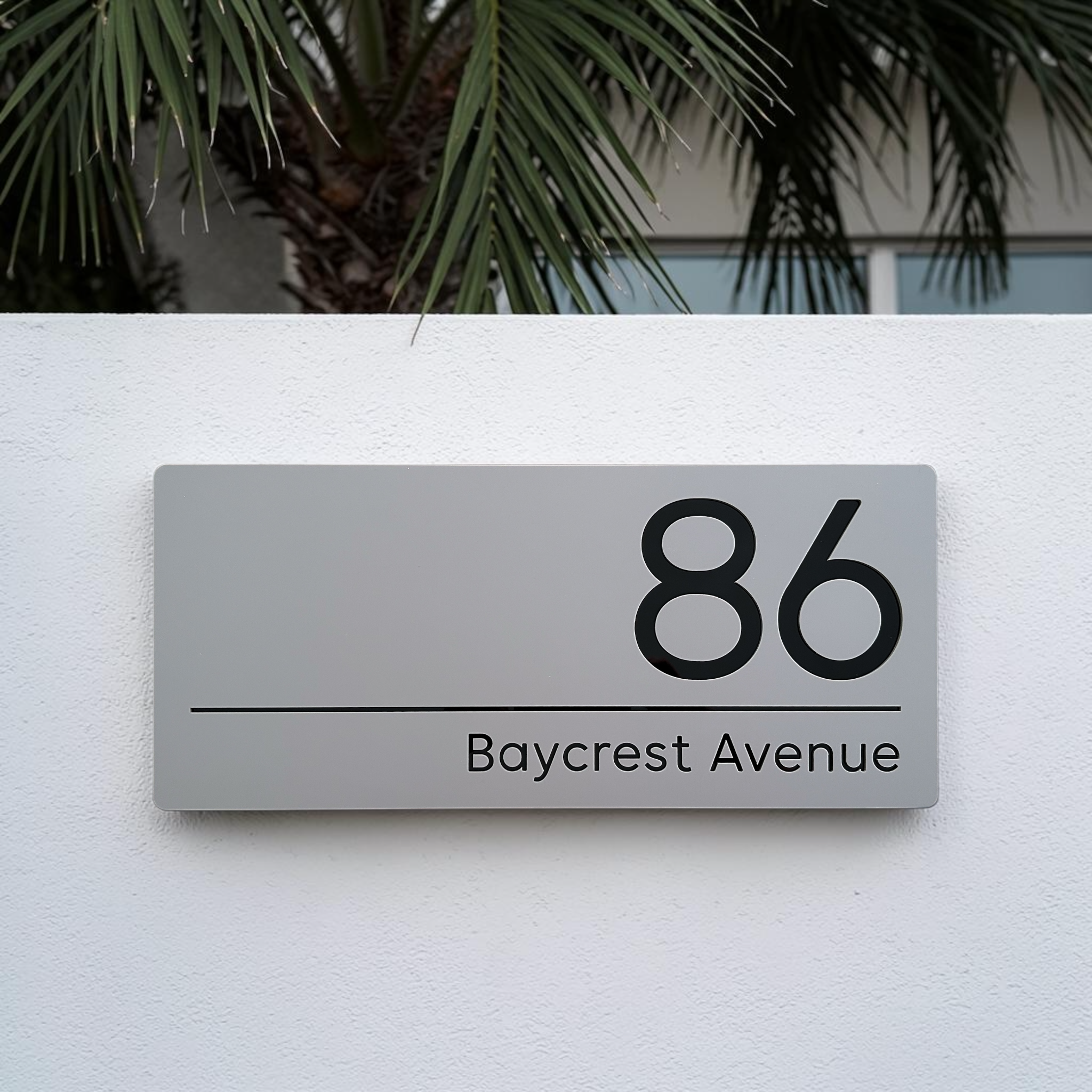 House Number Sign - THE AIRLIE