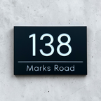 House Number Sign - THE BARWON