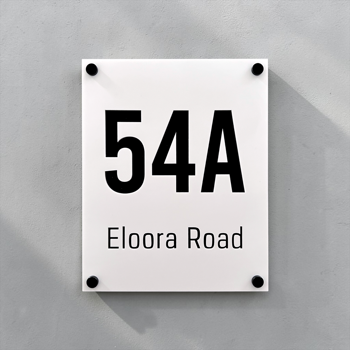 Custom House Sign - THE CLASSIC - Portrait