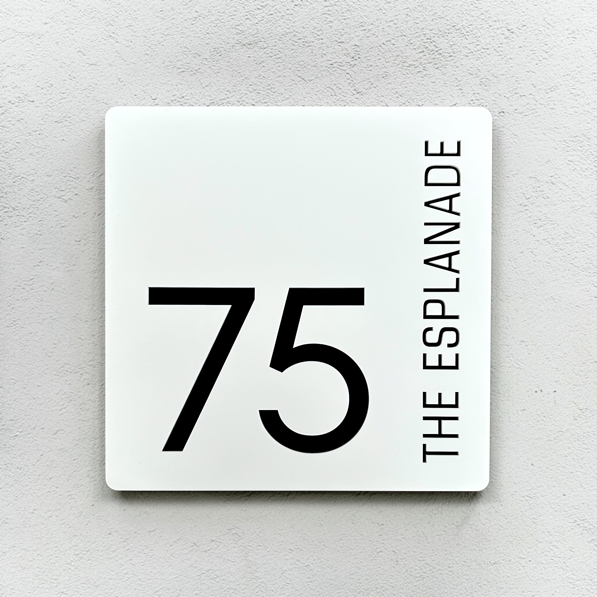 Square House Sign - THE BRONTE