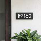 Deco House Number Plaques