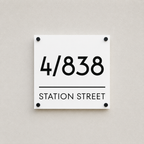 Square House Sign - THE BYRON