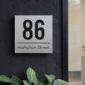 Square House Sign - THE BYRON