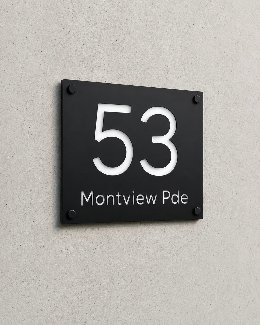 Custom House Sign - THE CLASSIC - Landscape