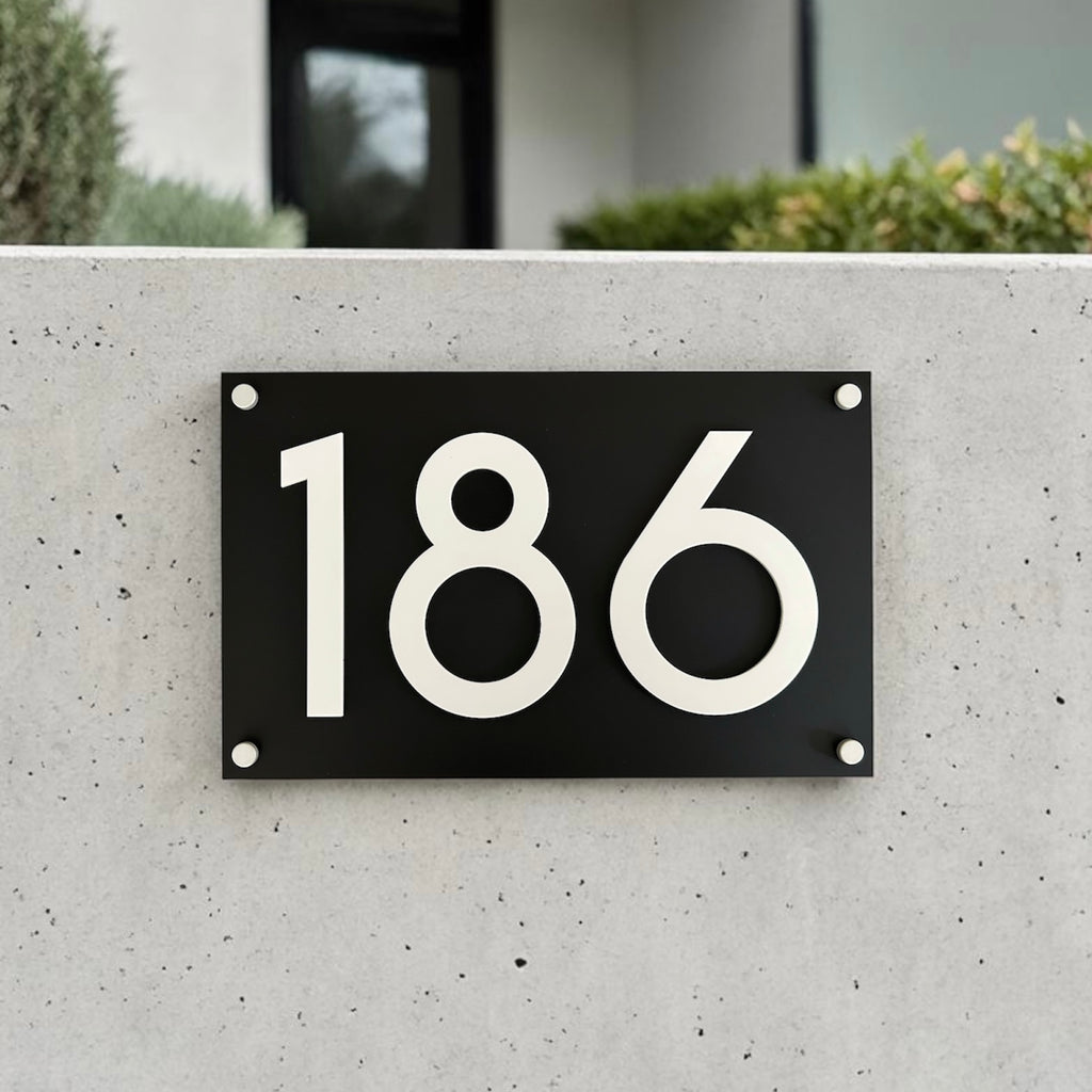 House Number Sign - THE DUNE 3D