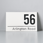 House Number Sign - THE BARWON