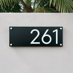House Number Sign - THE HARBOUR