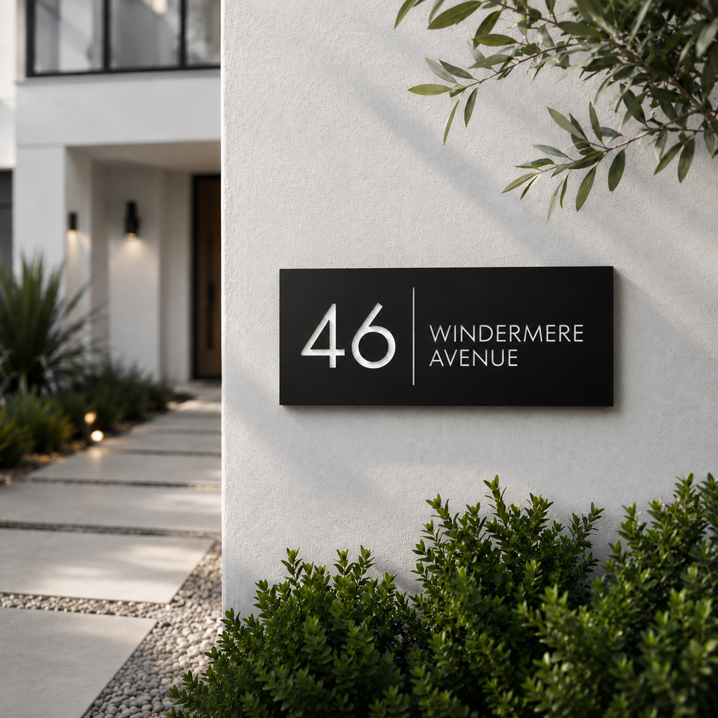 Modern House Sign - THE MIAMI