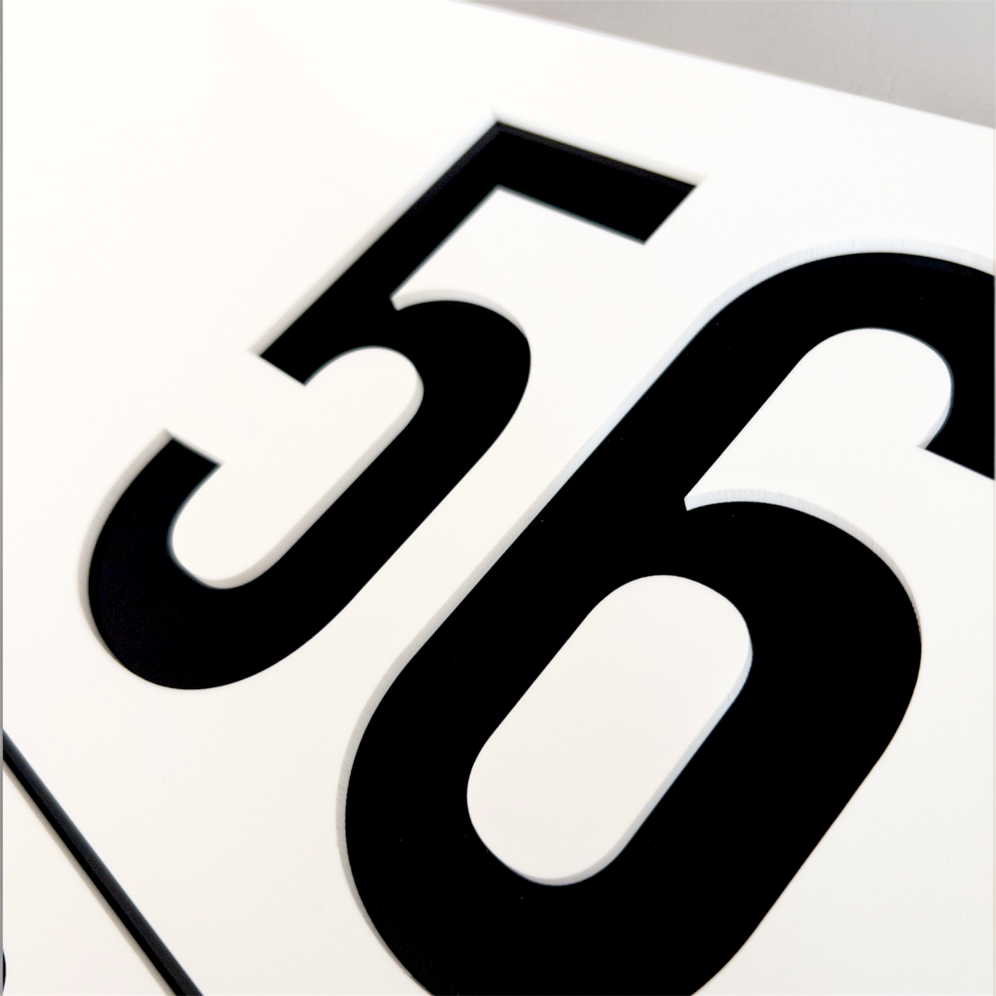 House Number Sign - THE BARWON