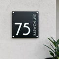 Square House Sign - THE BRONTE