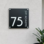 Square House Sign - THE BRONTE