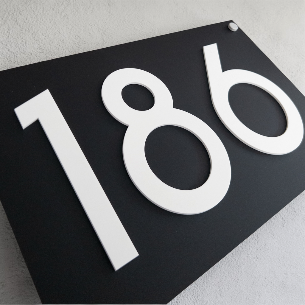 House Number Sign - THE DUNE 3D