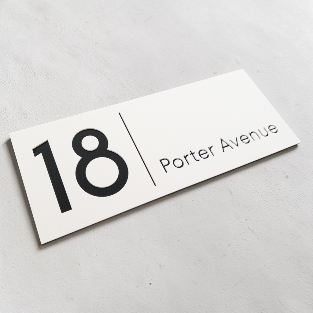 Premium House Sign - THE MIAMI