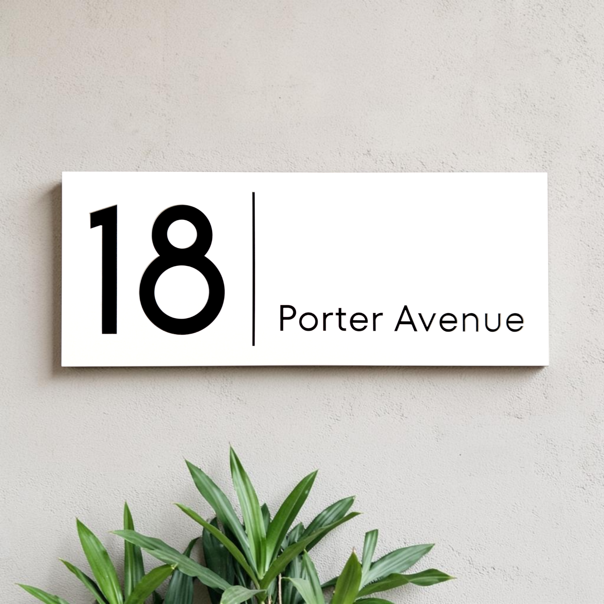 Premium House Sign - THE MIAMI